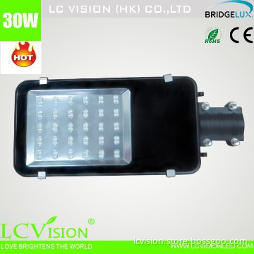 High quality IP67 30W Bridgelux LED Street light /5 YEARS WARRANTY